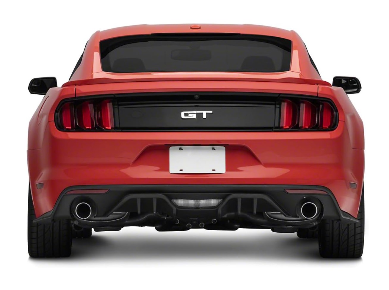 ბამპერის MUSTANG 2015-2017 დიფუზორი უკანა ROCK (მაყუჩის რგოლები ვიწრო)